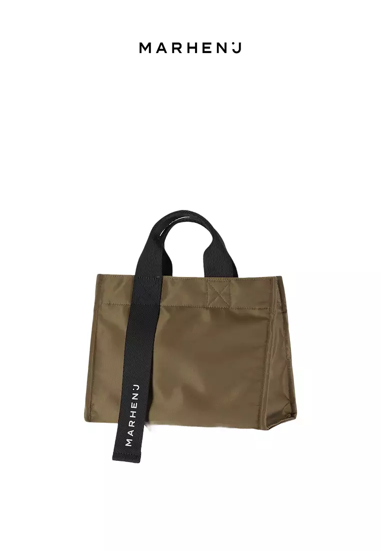 RICO MINI EQ Nylon Crossbody Bag Olive Khaki