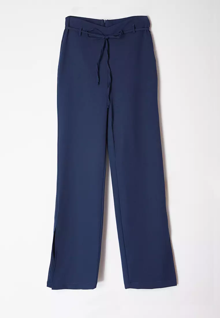 V Waist Detailed Trousers