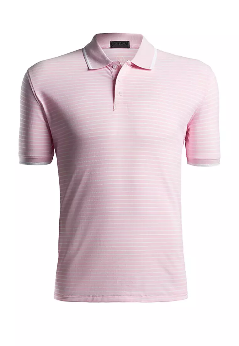 Buy G/FORE Men's Perforated Stripe Polo Shirt 2026 Online | ZALORA ...
