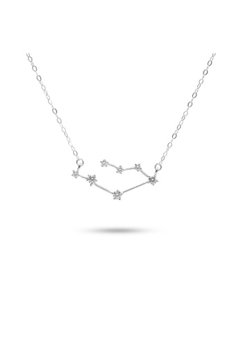 Millenne silver MILLENNE Match The Stars Gemini Constellation Silver Necklace with 925 Sterling Silver A25F3ACB7E3E15GS_1