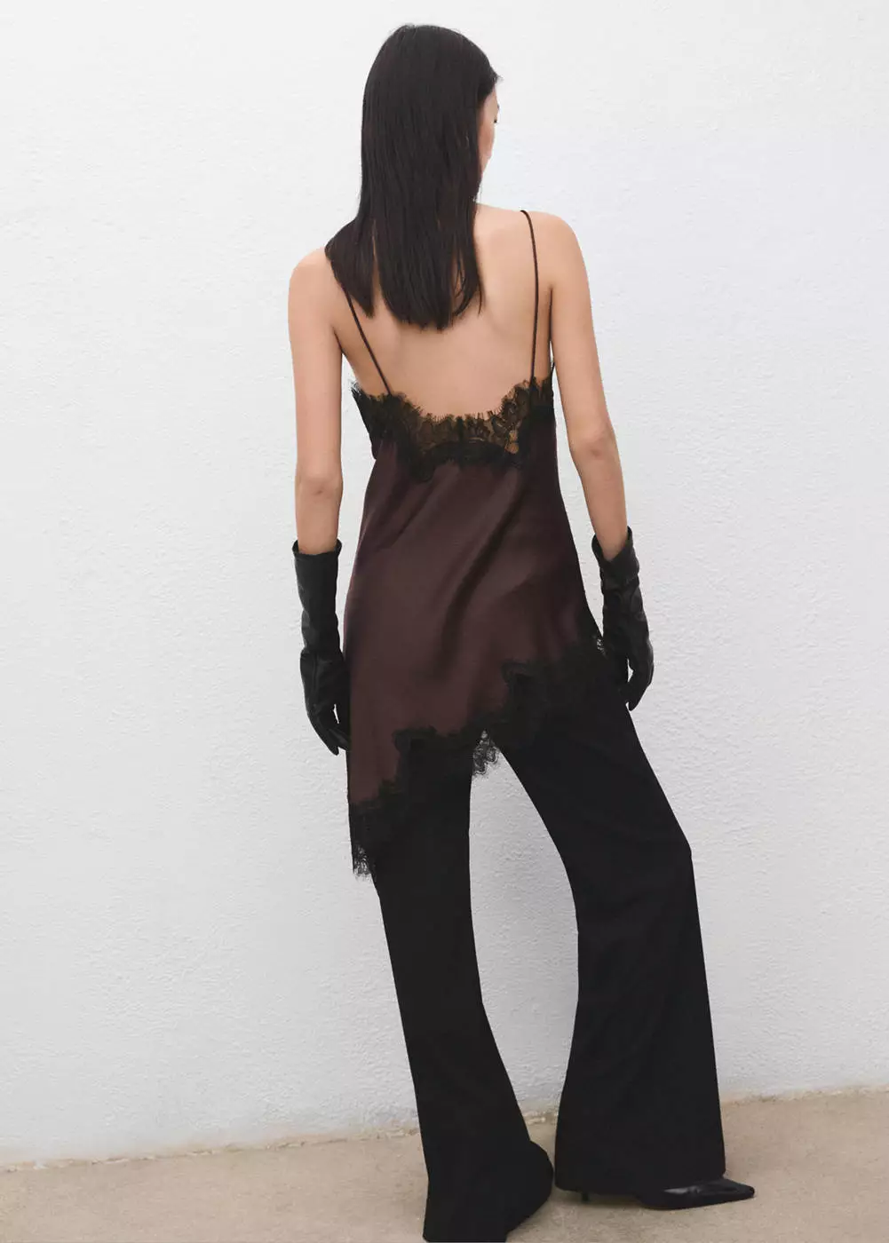 Atasan lingerie renda