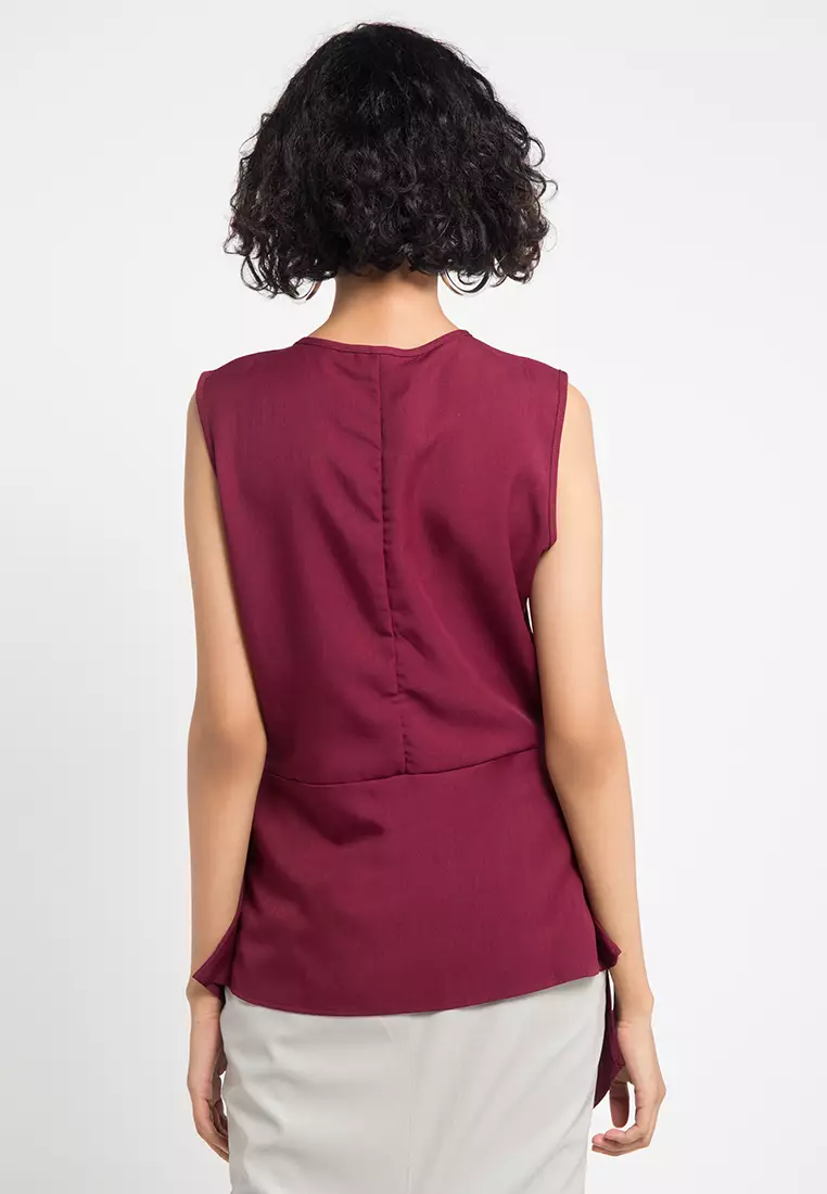 Rei Vest In Maroon