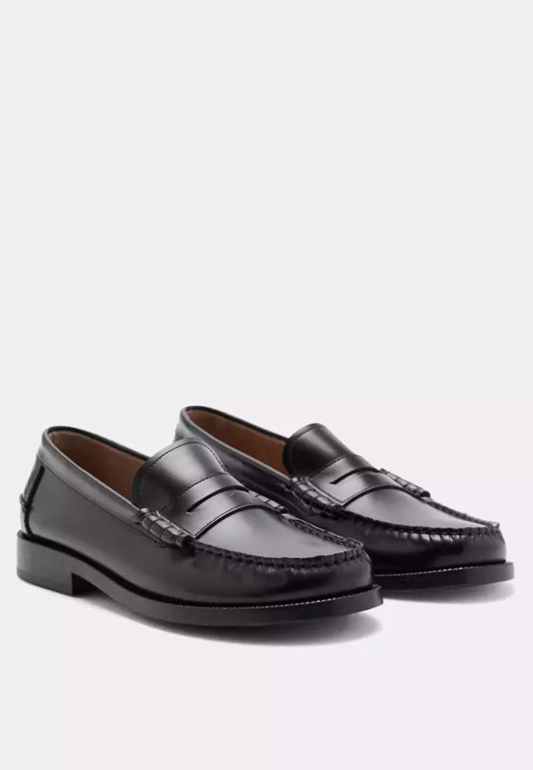 Leather Penny Loafers