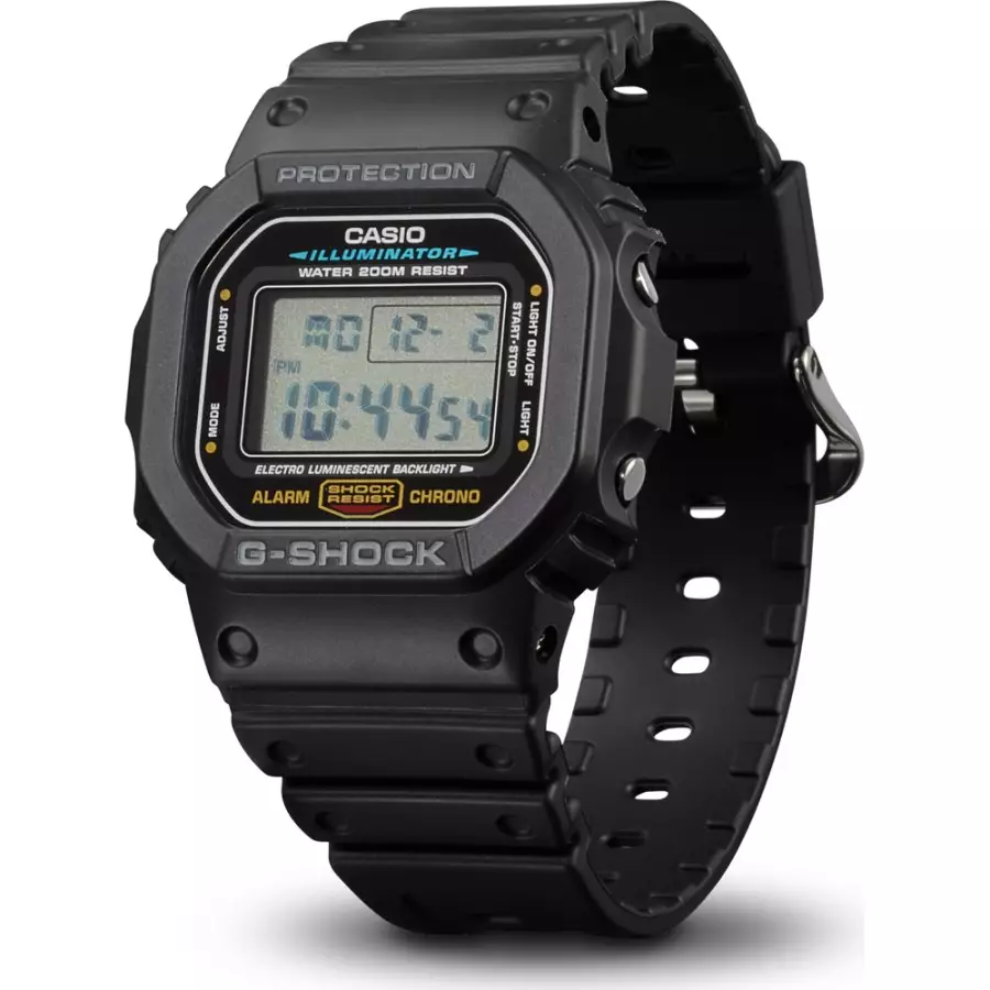 Casio G-Shock DW-5600E-1VDF Karet Hitam Cowok