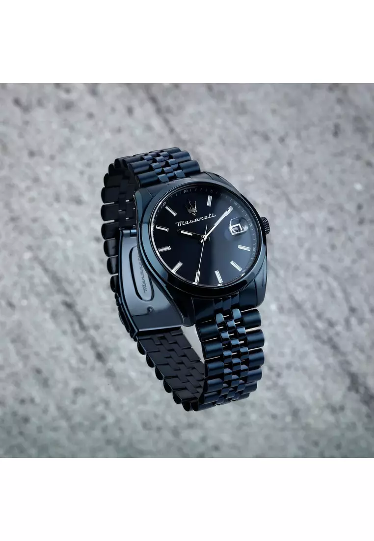 【2 Years Warranty】Maserati Attrazione 43mm Men's Quartz Watch R8853151016