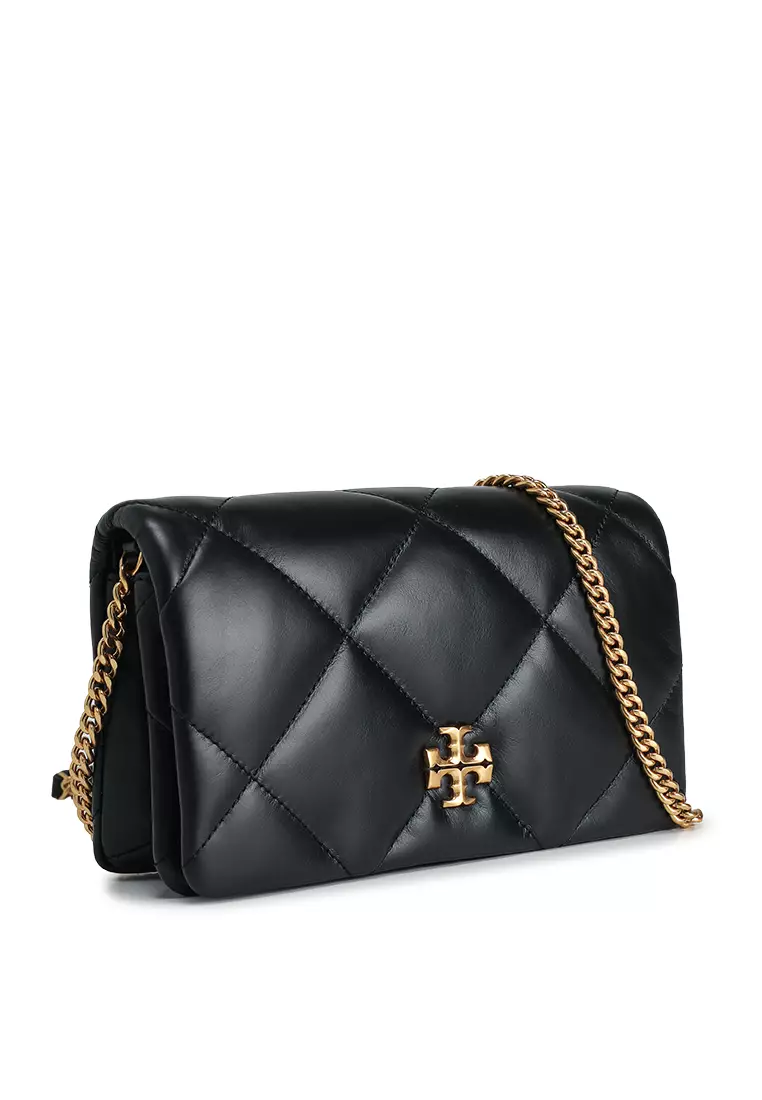 Kira Diamond Quilt Chain Wallet (nt)