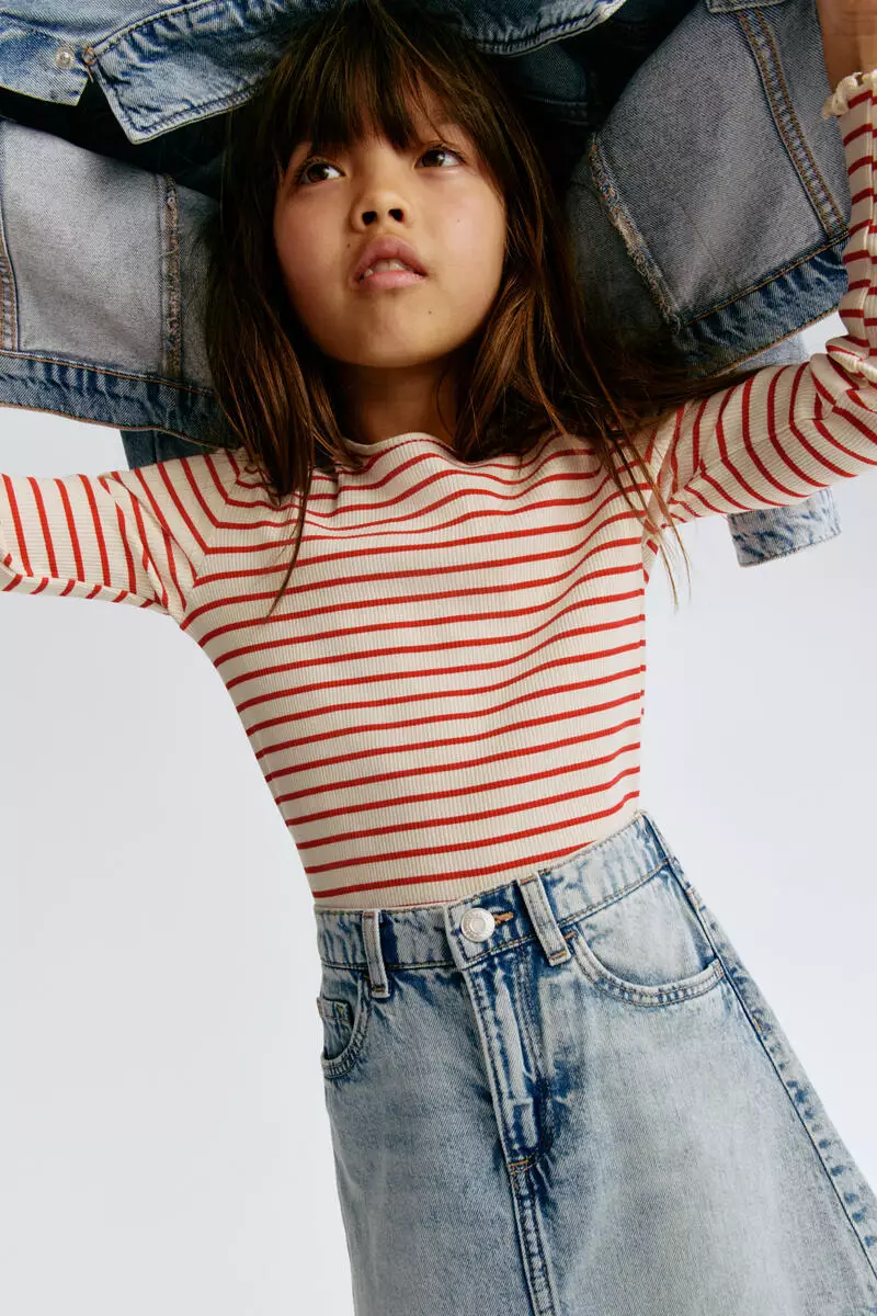 Denim skirt