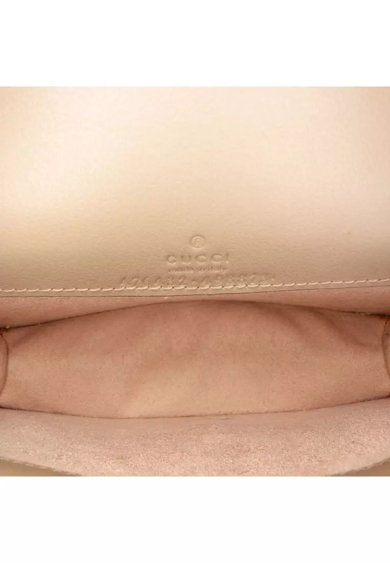 Pre-Loved Gucci Mini Gg Supreme Dionysus Crossbody