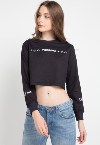 Jual Third Day L S Lds Crop X Boy William Original Zalora
