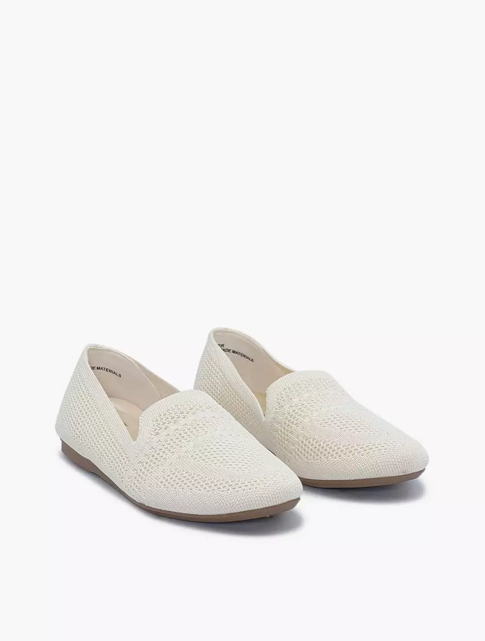 Payless Chrissie Womens Echo Flats - Broken White_15 - Broken White