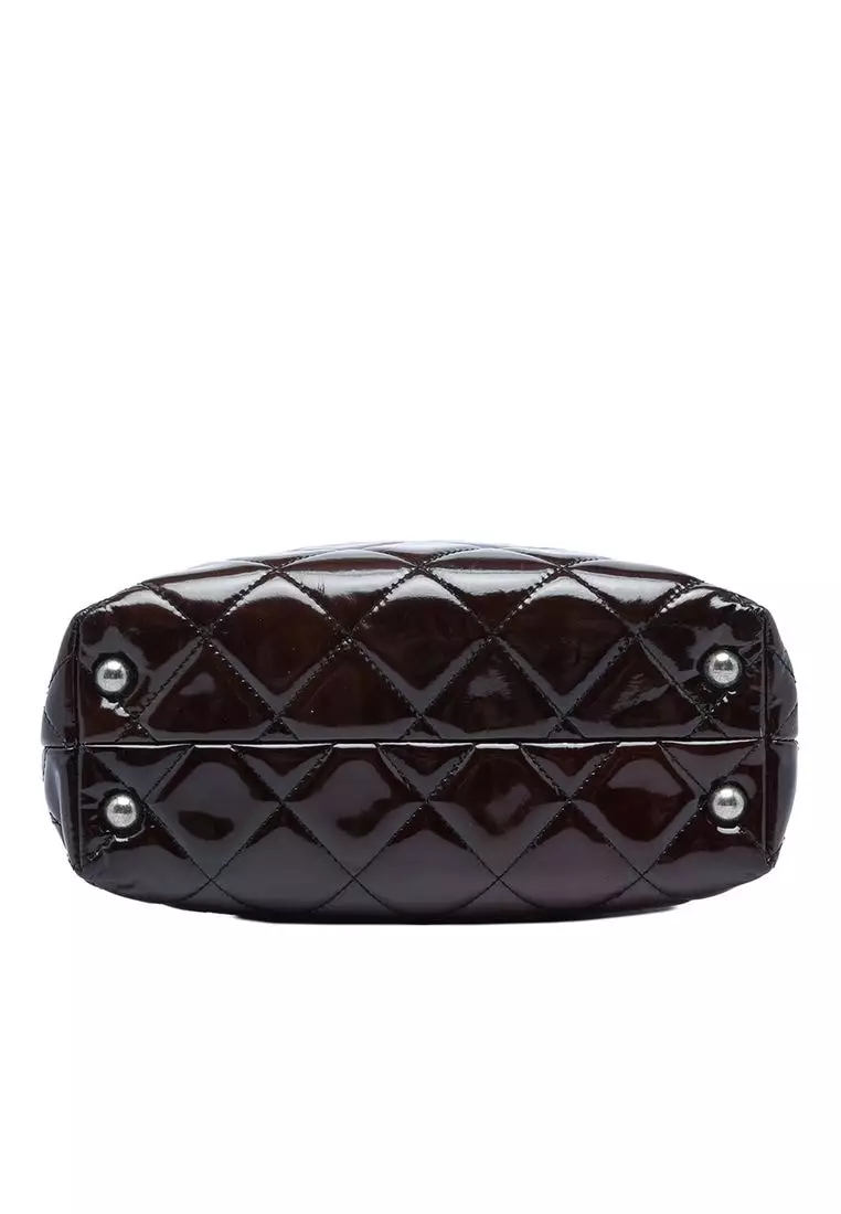 Pre-Loved Chanel Quilted Patent Reissue 2.55 Tote