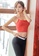 YG Fitness black and red (2PCS) Quick-Drying Running Fitness Yoga Dance Suit (Bra+Bottoms) D5658US48A6E42GS_5