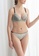 ZITIQUE grey Lace Lingerie Set (Bra And Underwear) - Grey Green 7E1CCUS7B3691DGS_4