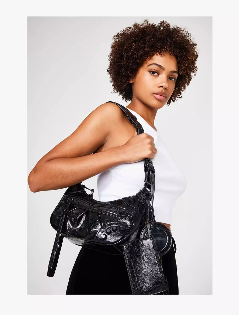 Steve Madden BGLOWING Women's Crossbody Bags-Black - Black