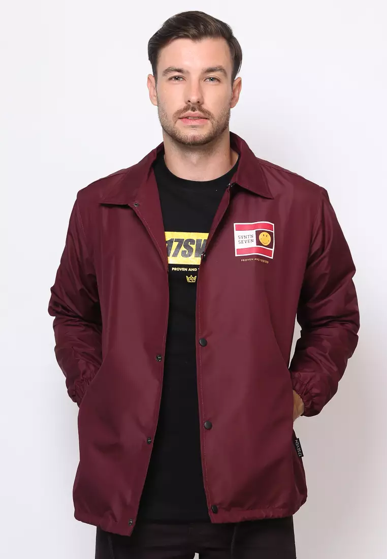 Jaket windbreaker 0004-EMOTICON