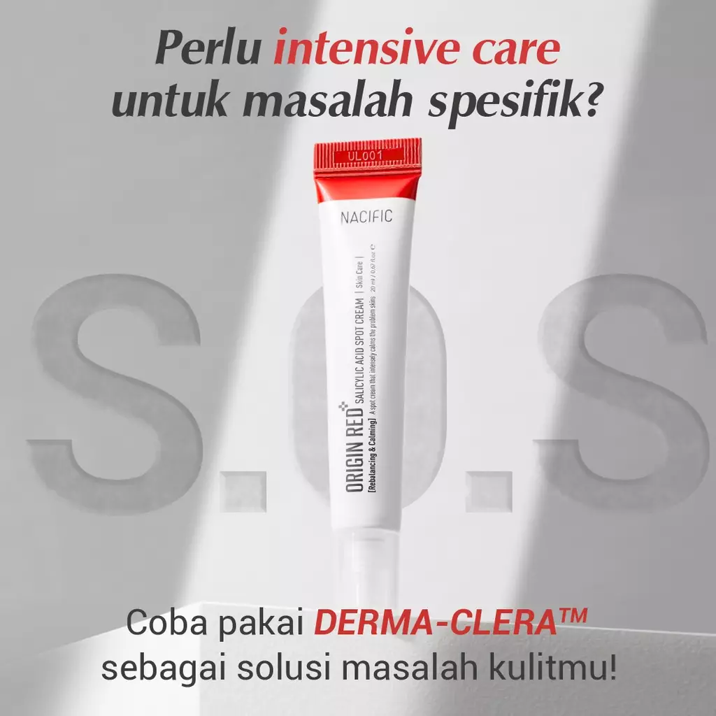 Nacific Origin Red Salicylic Acid Spot Cream Skin Care 20ml