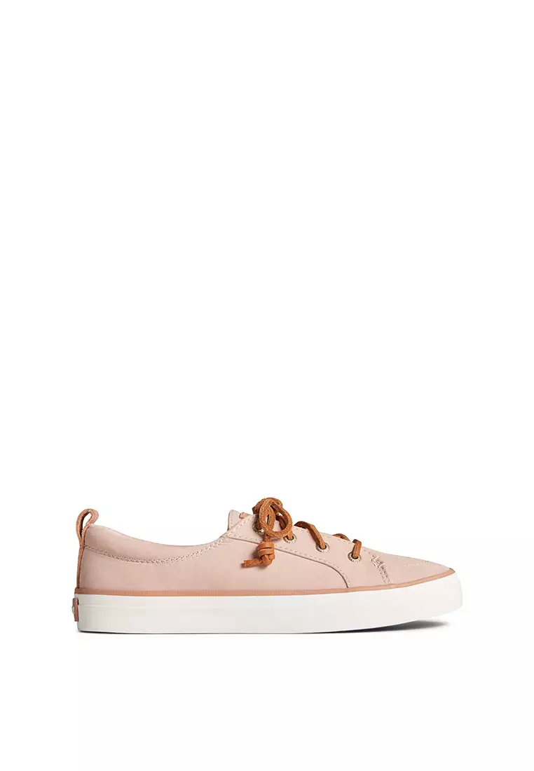 thumbnail image 2 of Sperry Seacycled Blue White Striped Crest Vibe Striped Textile Sneakers Shoes 7 2 of 10