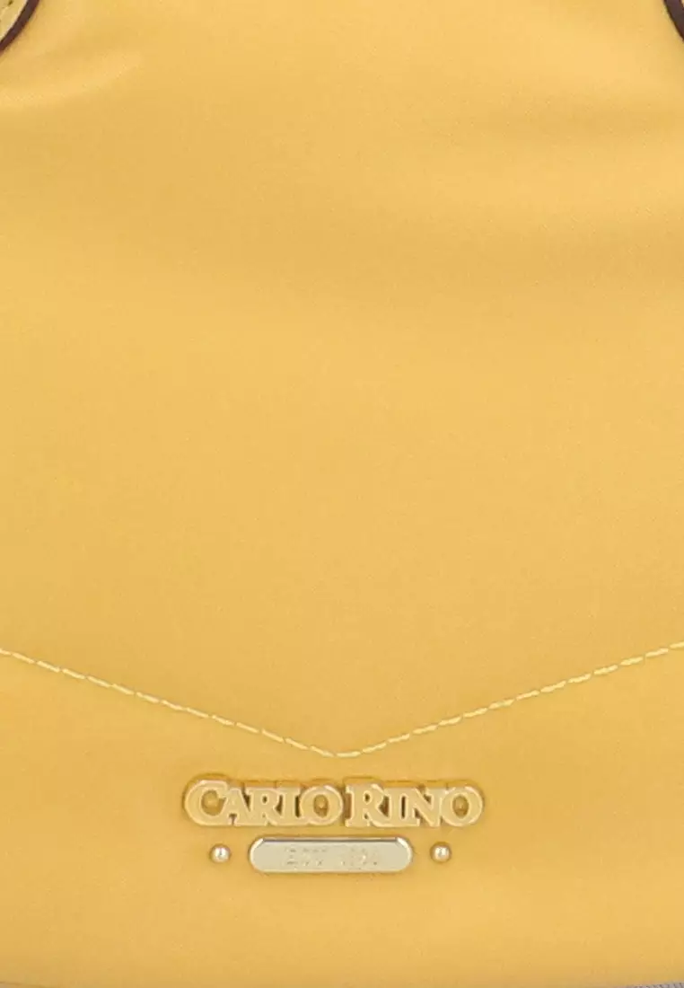 Cuddly Nylon Handbag S - Yellow