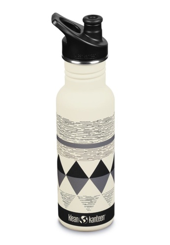 Klean Kanteen white Klean Kanteen Classic 18oz Water Bottle (w Sport Cap) V2 (Pepper Ridge) 87DF2AC7DF1EE7GS_1