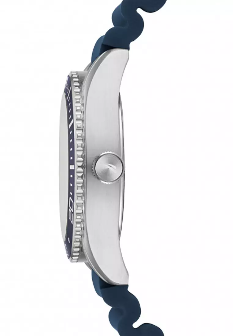 NAUTICA NAPFWF115 SILVER BLUE WHITE DIAL N83