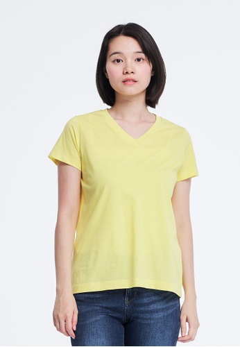 v neck colored t shirts