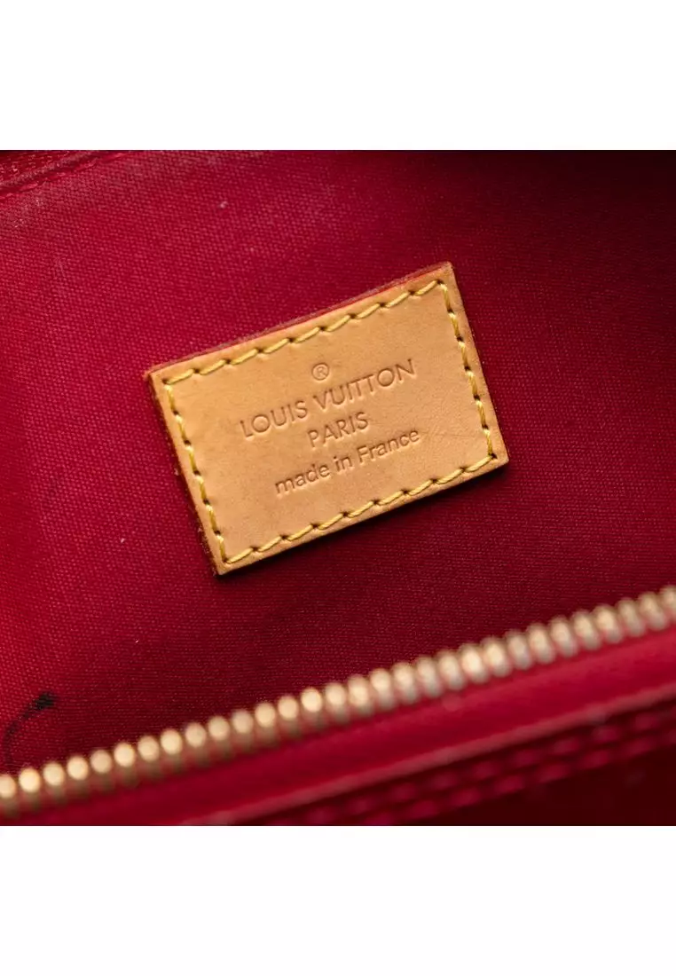 Pre-Loved Louis Vuitton Monogram Vernis Alma Gm