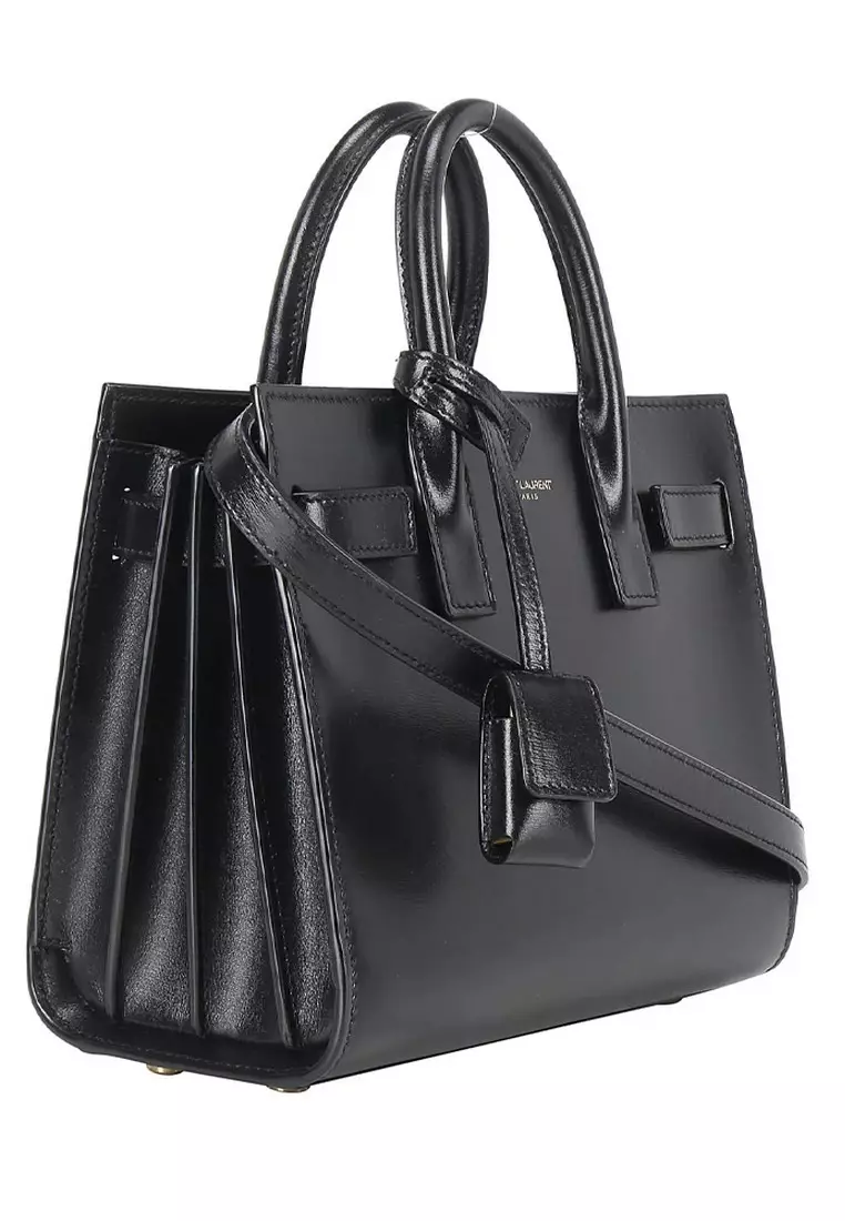 SAINT LAURENT Yves Saint Laurent Sac De Jour Nano Tote Bag in