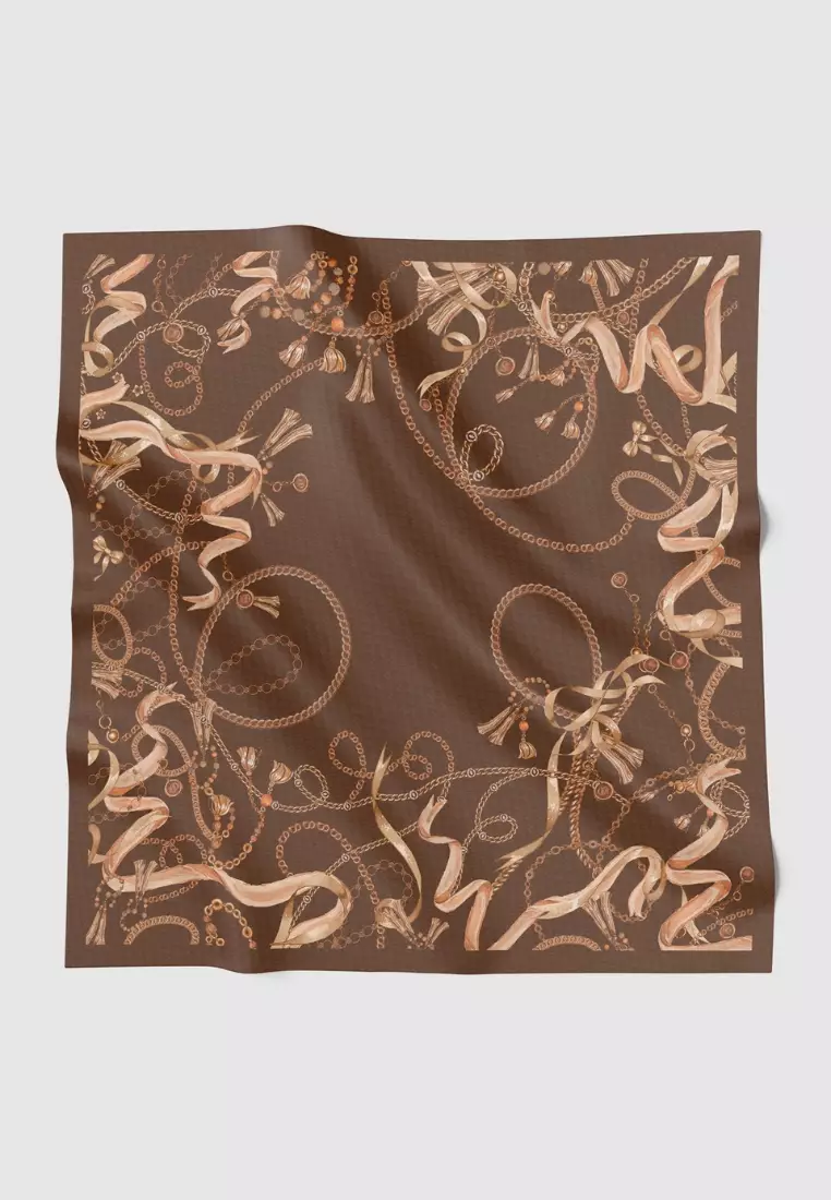 Signature Chain Square - Choco