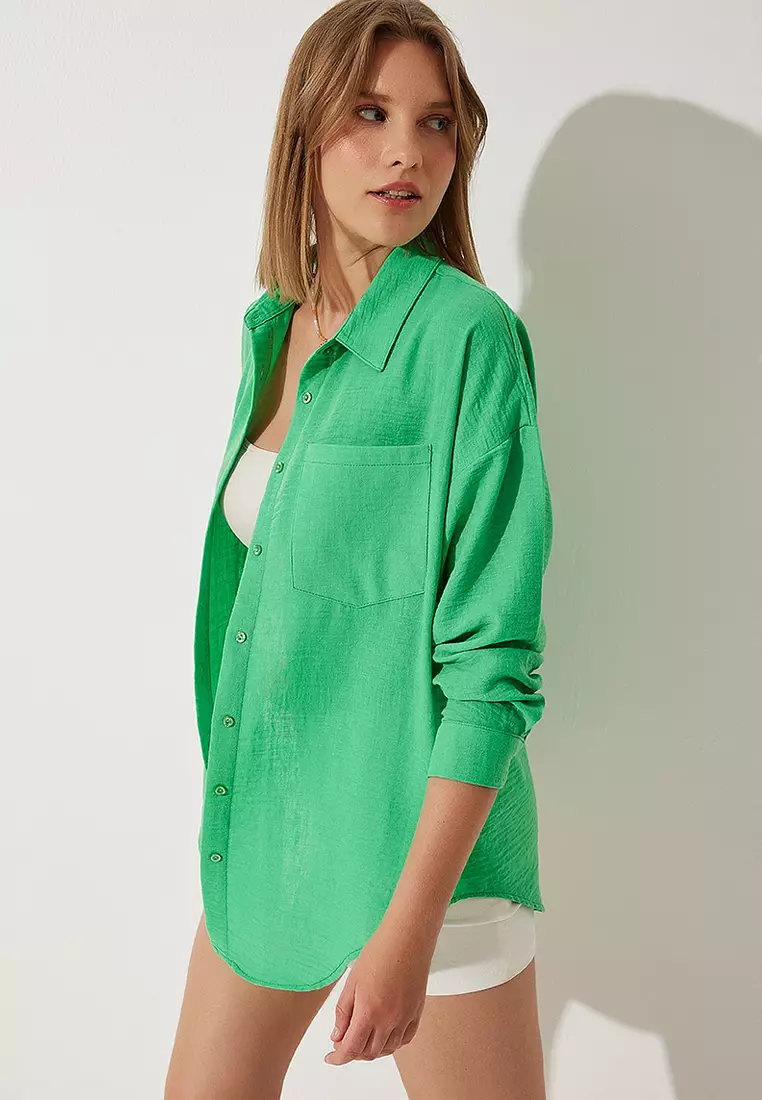 Oversize Linen Ayrobin Shirt