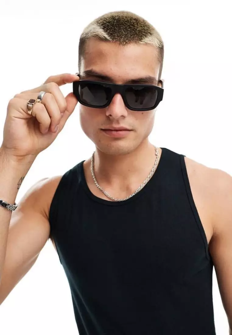 Night Cap Sunglasses - Matte Black/Black Polarized