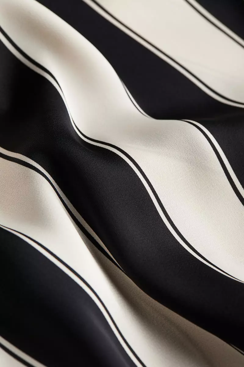 Satin wrap dress