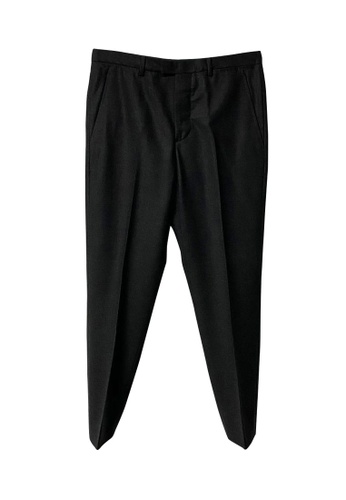 JIL SANDER black Pre-Loved jil sander Jil Sander Straight Cut Trousers in Black Wool E933BAA6462F2EGS_1