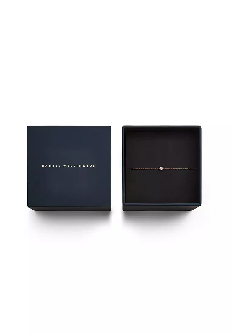 Mirelle Solitaire Bracelet Rose Gold - Unisex Bracelet for women and men stainless steel crystal Bracelet DW Official Authentic Original 手鍊 不鏽鋼手鍊 DW 官方正品