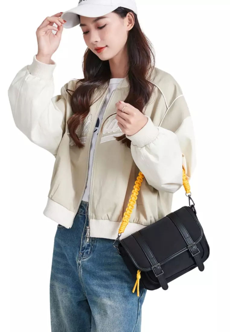Oxford Cloth Cross-Shoulder Messenger Bag