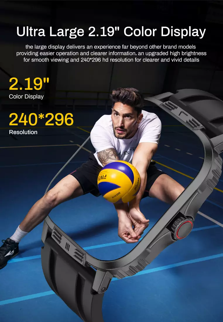 C29Pro New Bluetooth Call Smart Watch Men Waterproof Sport Fitness Tracker Weather Display Man Watch khaki