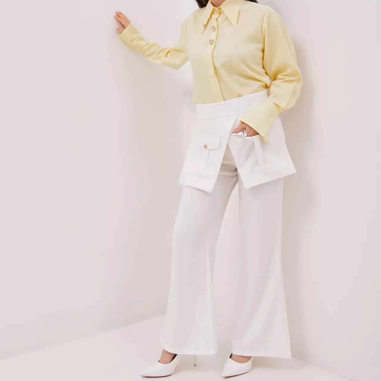 Chanté - Galina Pants in Broken White