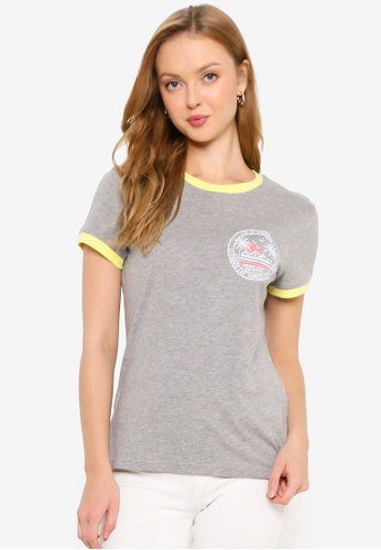 Buy Brave Soul Lost In Paradise Ringer T Shirt Online On Zalora Singapore