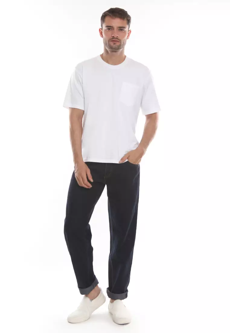 Dad Jeans Blue Black DJ2102