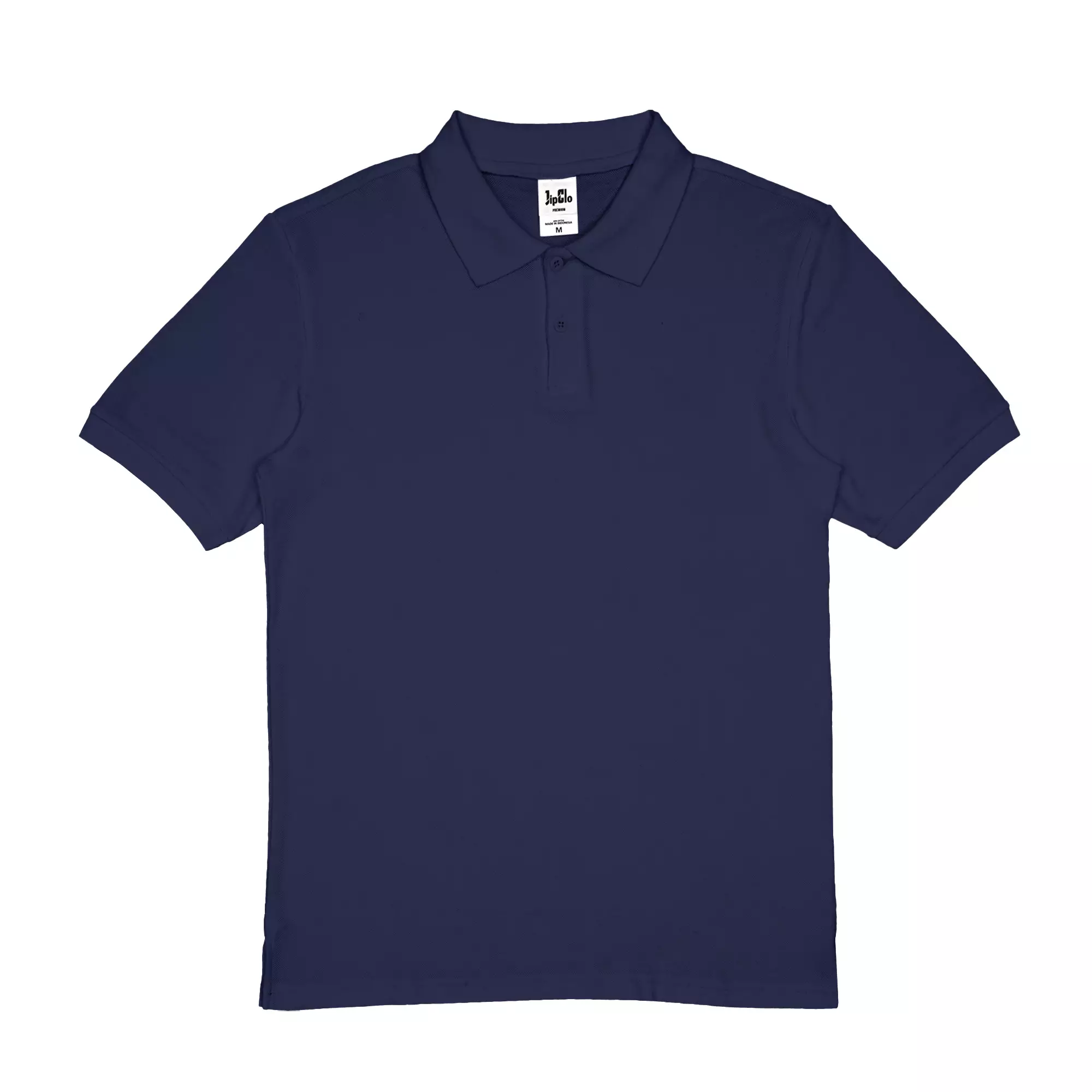 Jual Jipclo Jipclo Kaos Polo Shirt Pria Navy Original 2024 | ZALORA