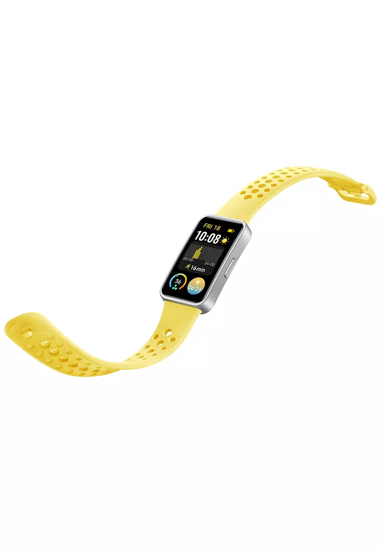 HUAWEI Band 9 Smartband | Comfort Wear | Sleep Health | 14 days Battery - Lemon Yellow
