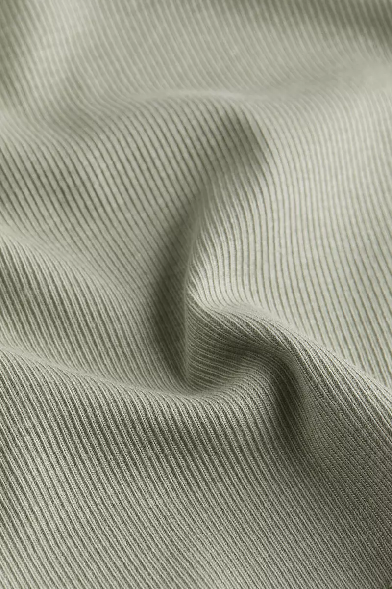 Ribbed modal-blend T-shirt
