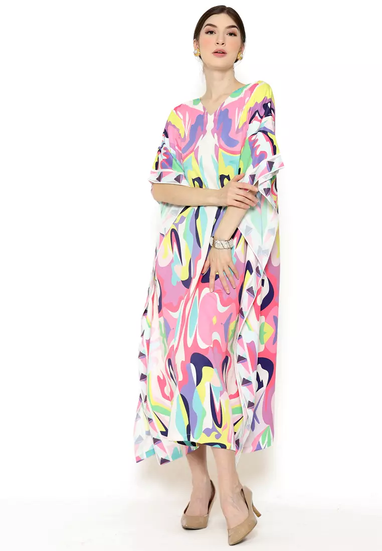 Kanzi Exclusive Short Sleeve Kaftan