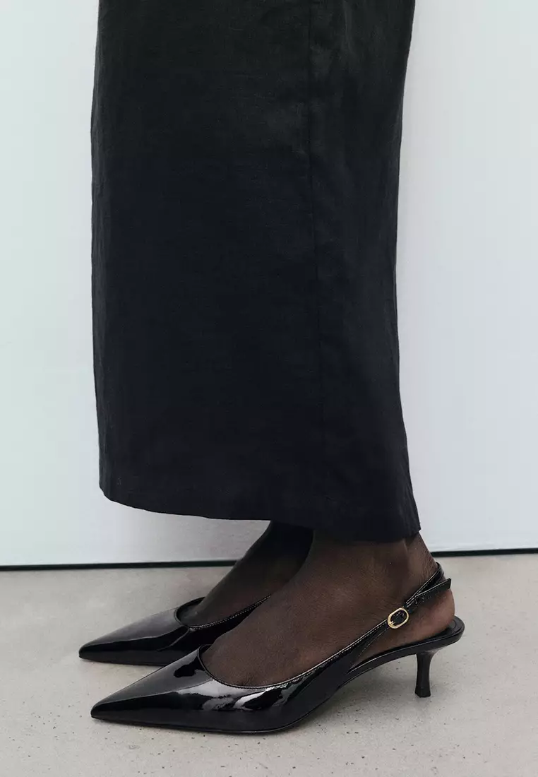 Kitten-Heel Patent Leather Shoes