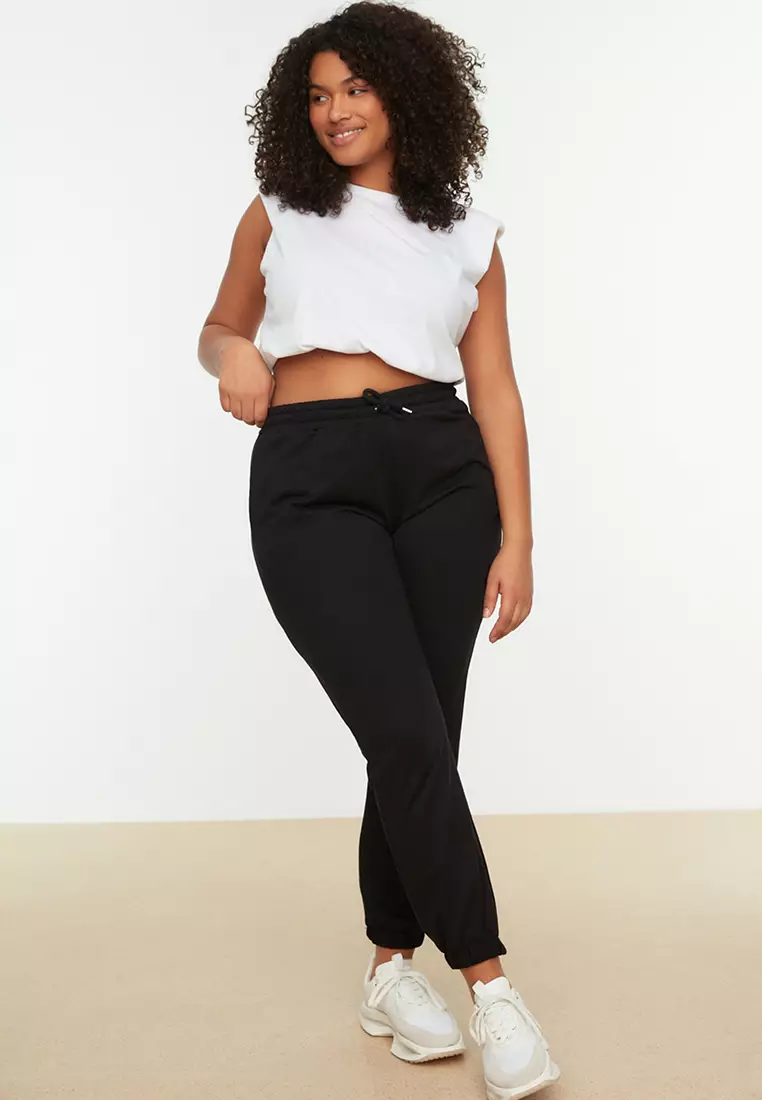 Plus Size High Waist Sweatpants
