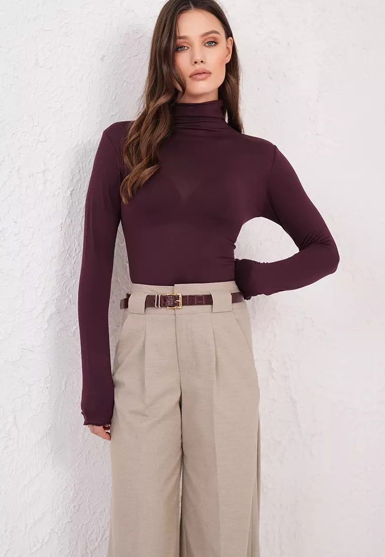 Turtleneck Cashmere Top