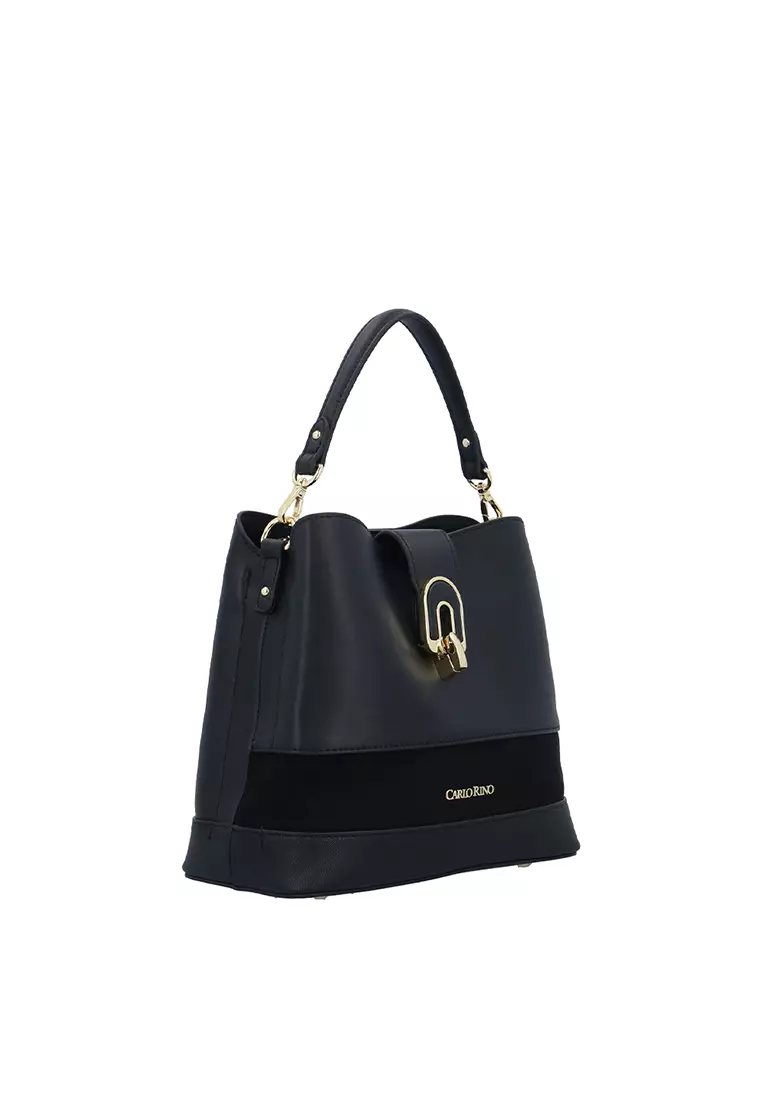 CR Noelle Top Handle Bag - Black