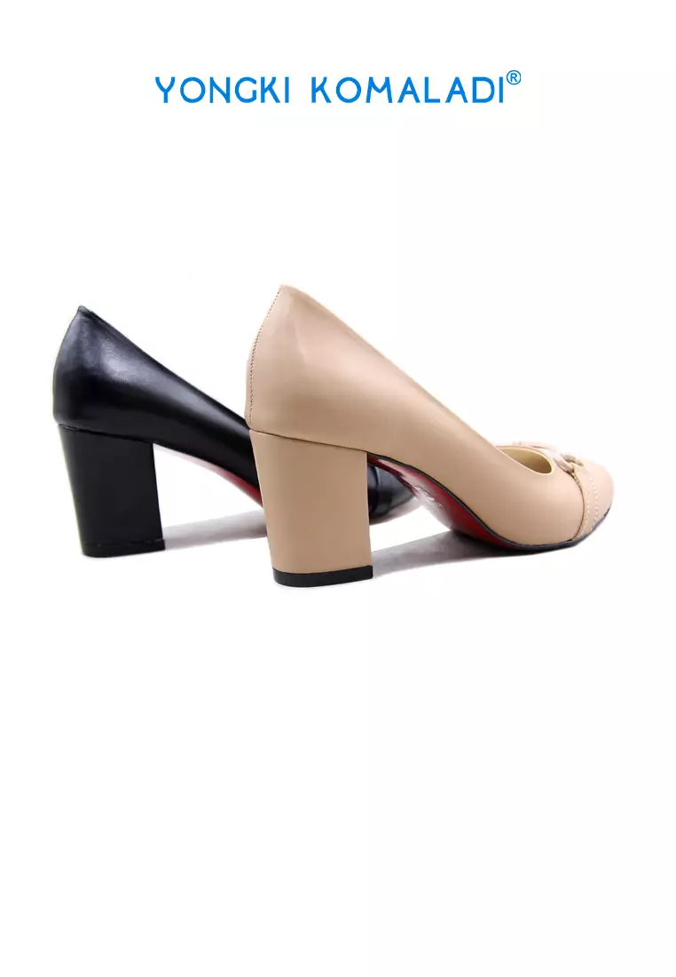 [ ORIGINAL ] YONGKI KOMALADI HEELS OL-YSL1124-23 HITAM