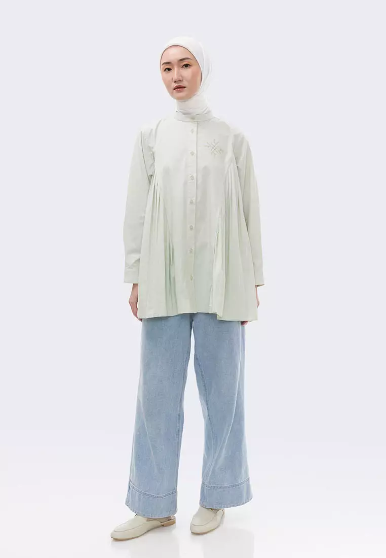 Ria Miranda Eucalyptus Xiana Shirt