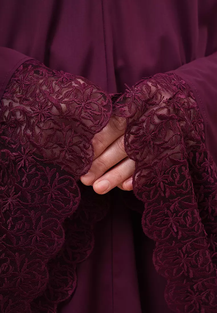 Siti Khadijah Telekung Modish Freya in Fig