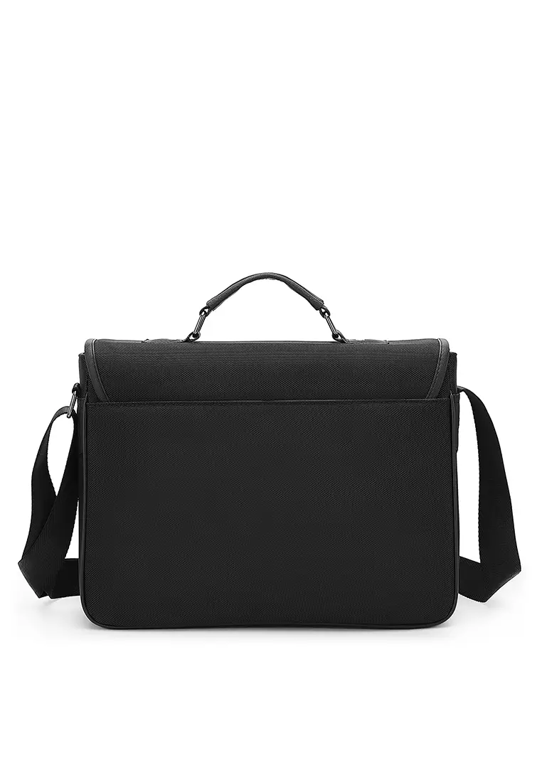 Men's Messenger Bag / Sling Bag / Crossbody Bag - Black